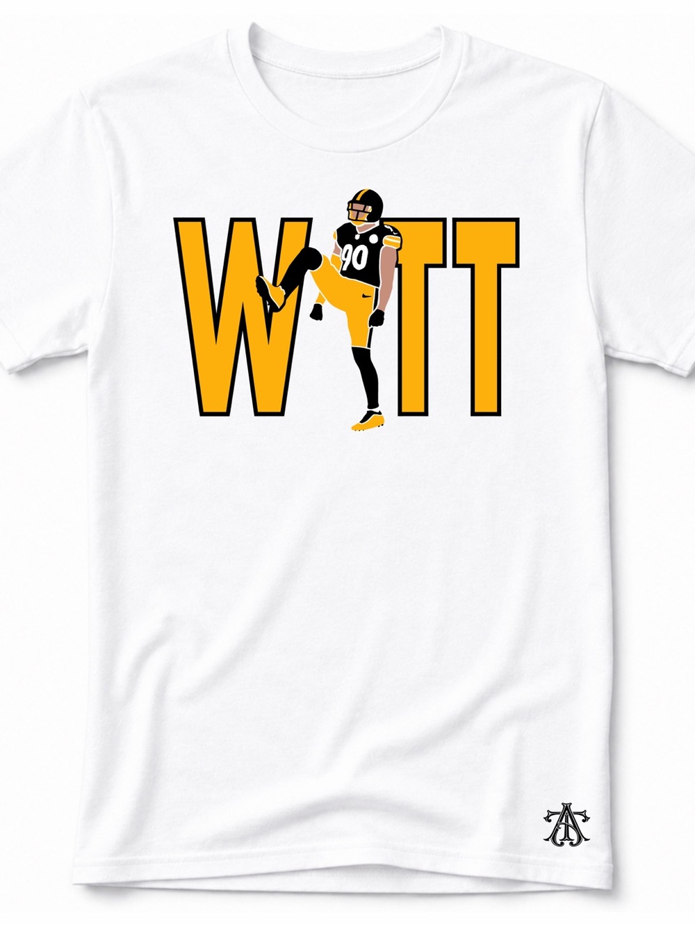 TJ WATT, Pittsburgh Steelers Football T-Shirt - Adult & Kids sizes